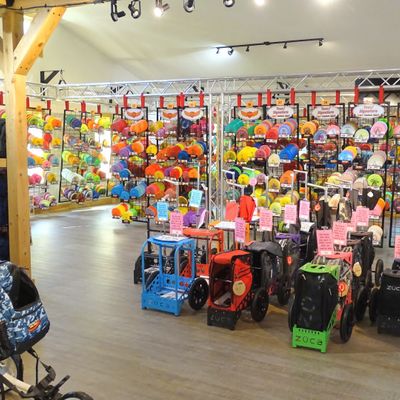 Carts, plastic, and baskets!